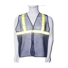 Áo lưới phản quang màu tím than